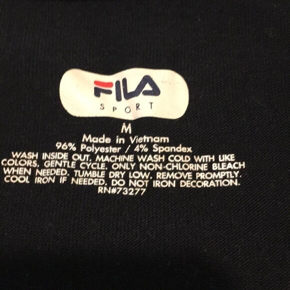 Fila sport run run run cap Sleeve shirt - Picture 2 of 5